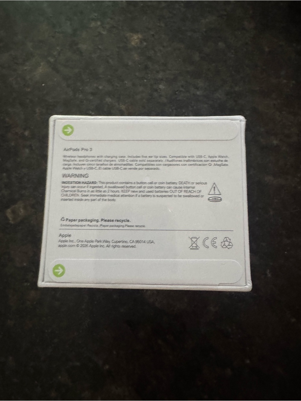 SEALED Apple AirPods Pro 3- Comfortable Fit - Picture 2 of 4